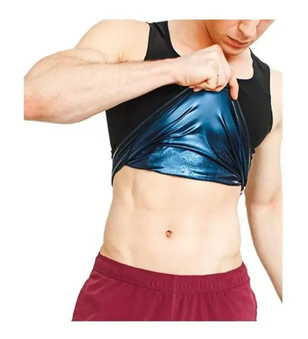 Camiseta Faja Sauna Entrenamiento Fitness Running