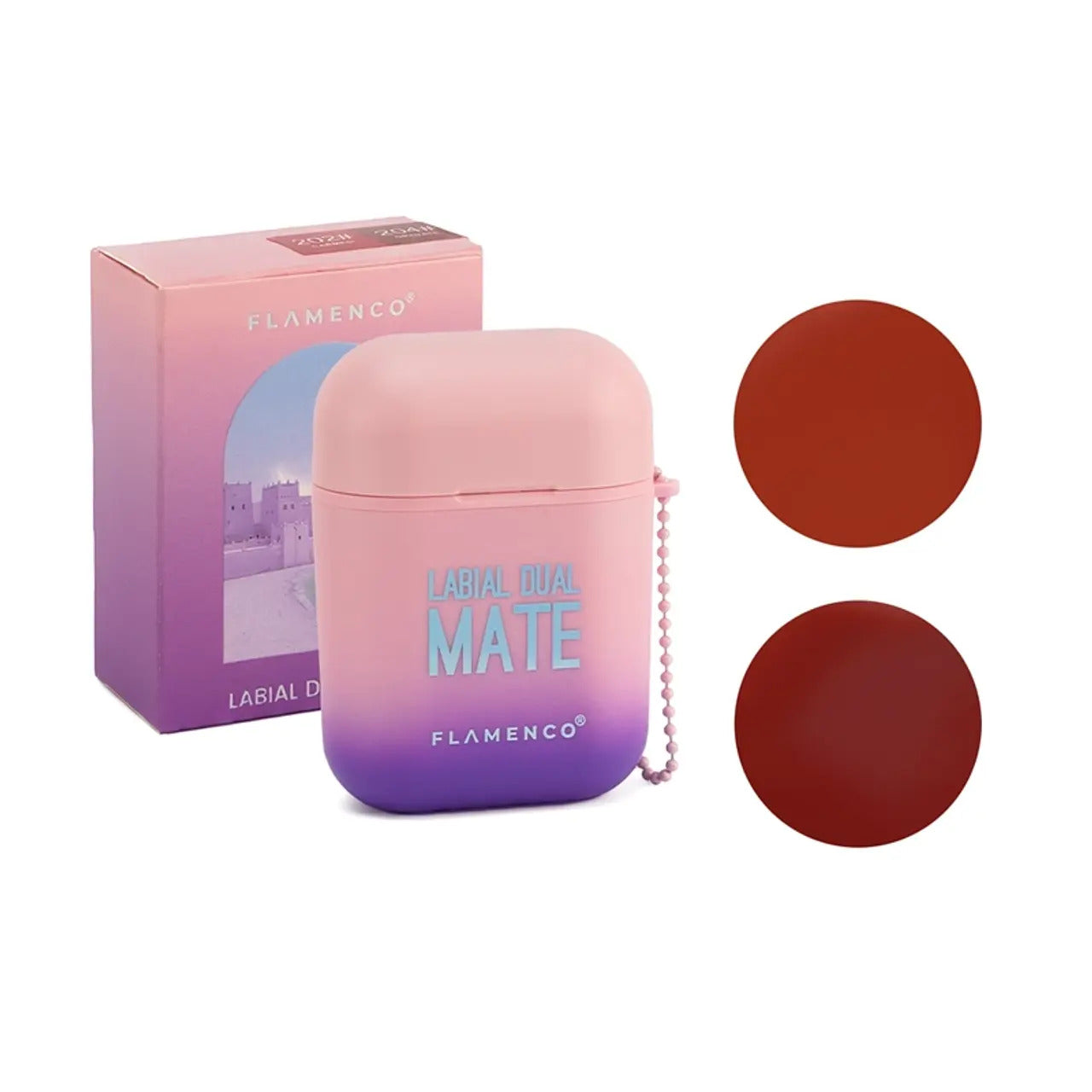 Labial Dual Mate - 2 labiales Matte