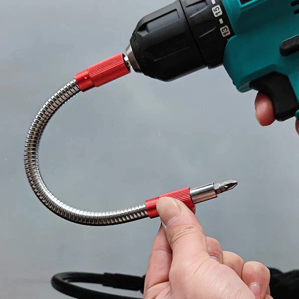 Taladro Portabrocas de extensión universal Flex de metal con vástago hexagonal