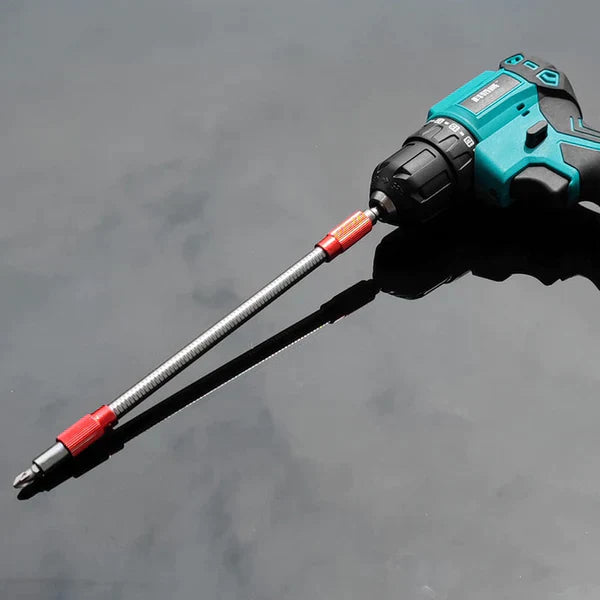 Taladro Portabrocas de extensión universal Flex de metal con vástago hexagonal