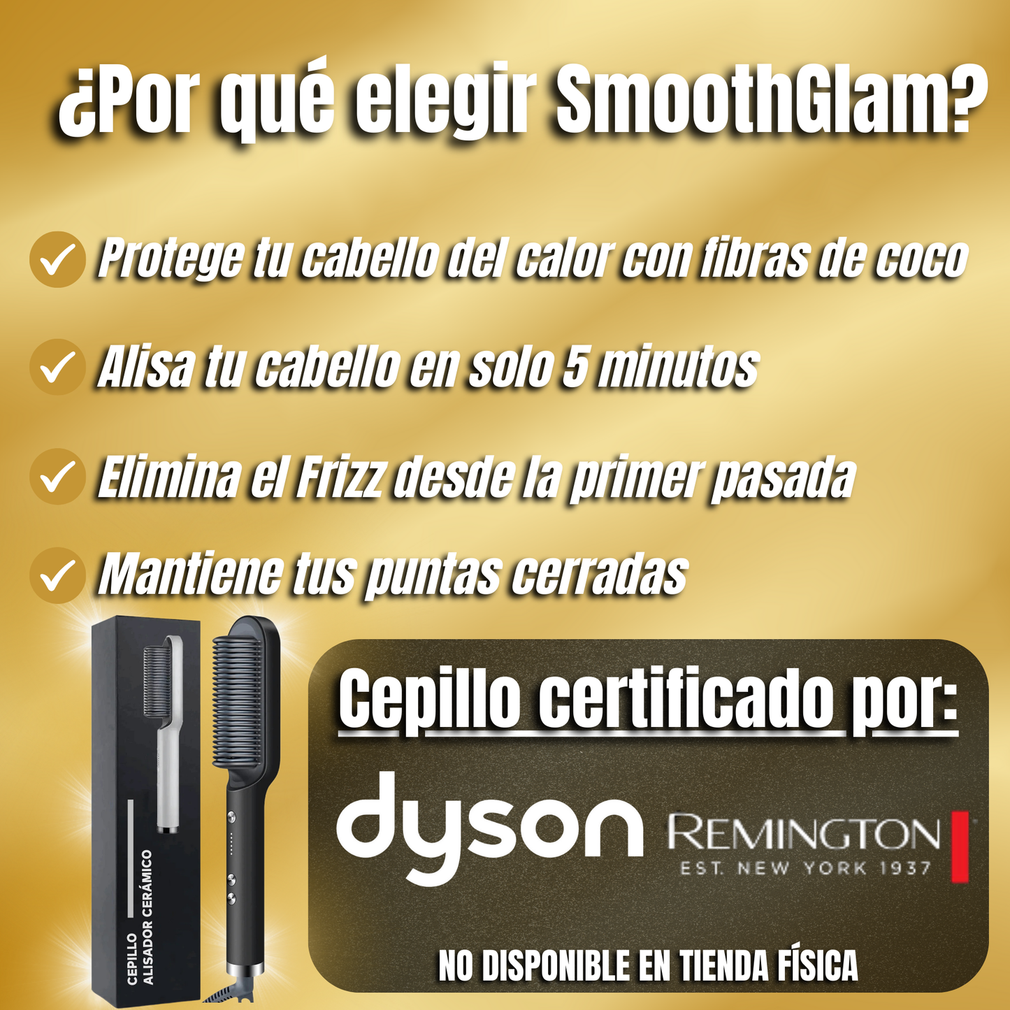 SmoothGlam® | Transforma tu cabello en solo segundos