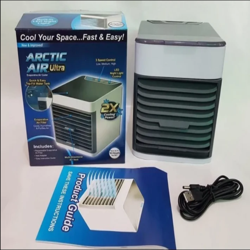 PEQUEÑO PERO POTENTE: MINI AIRE ACONDICIONADO PORTÁTIL ❄️❄️