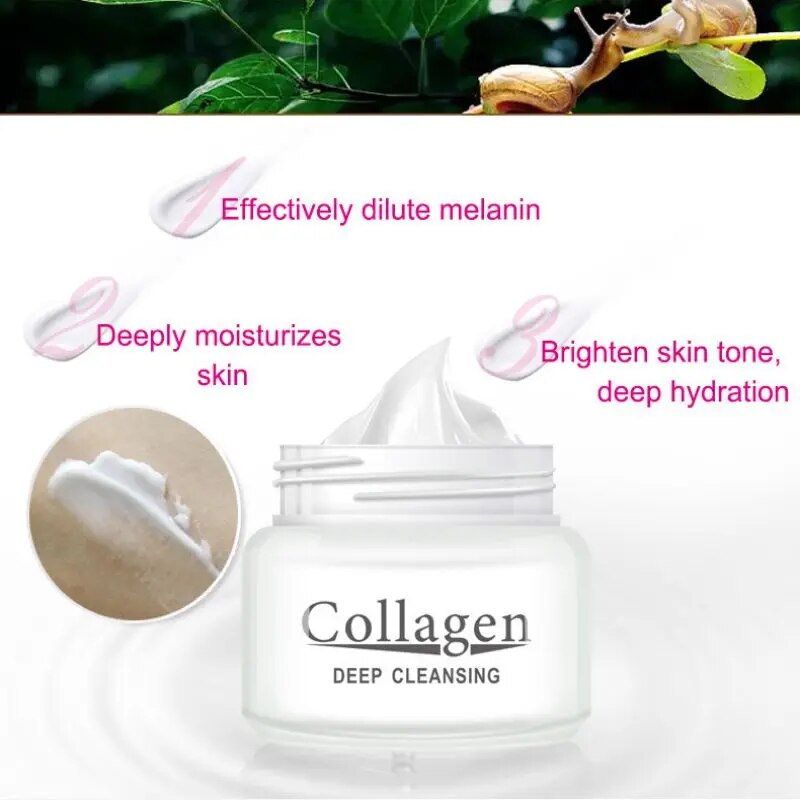 Crema Caracol Colágeno Antiarrugas