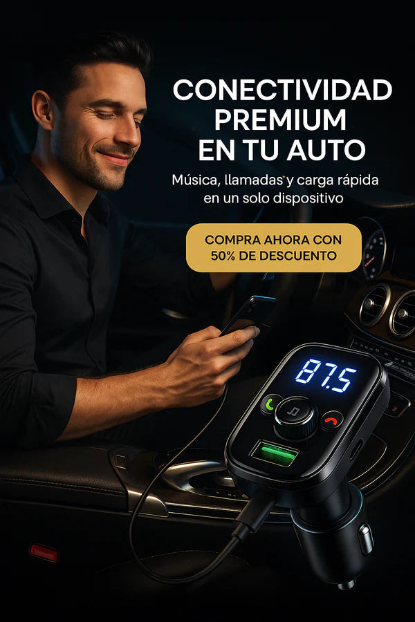 SafeDrive Bluetooth - Conduce seguro, conecta sin distracciones.