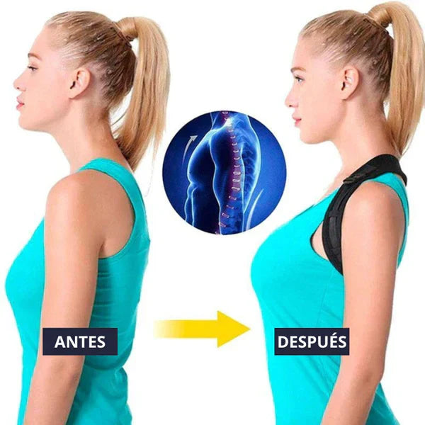 Corrector de Postura Talla única y adaptable - Solo hoy Envío Gratis