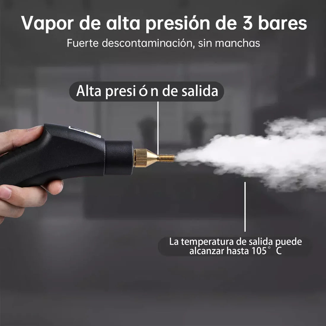 🔥✨ Limpiador De Vapor Portátil (En Oferta)