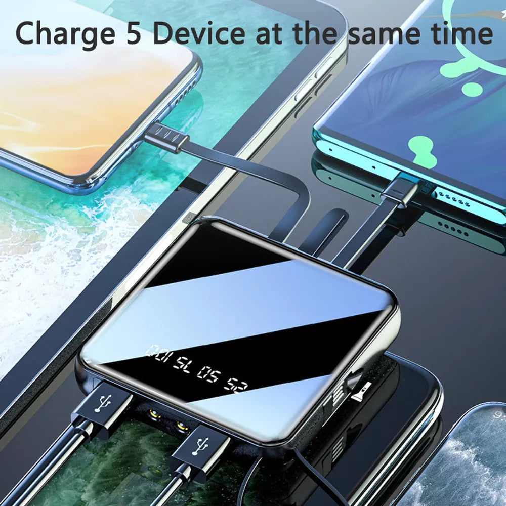 Cargador Portátil Powerbanks Potencia Una Pantalla De 10000