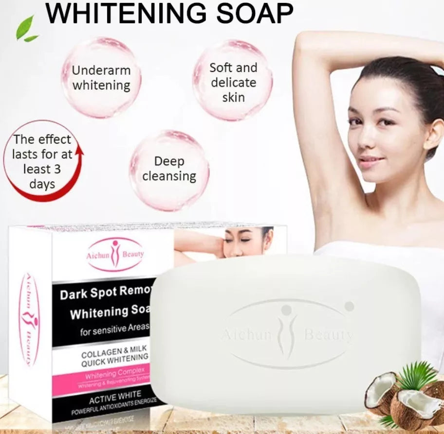 Crema Aclarante + Jabón Blanqueador Zona Intima Axilas