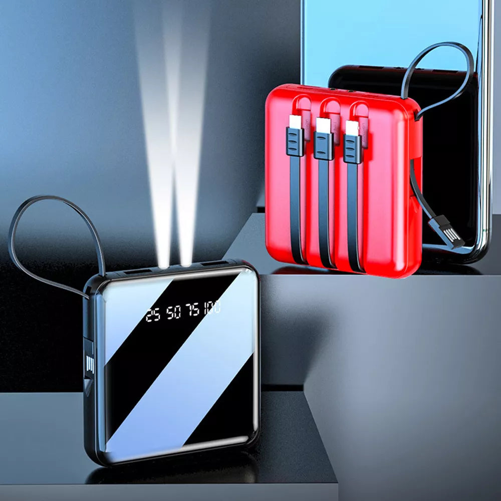Cargador Portátil Powerbanks Potencia Una Pantalla De 10000