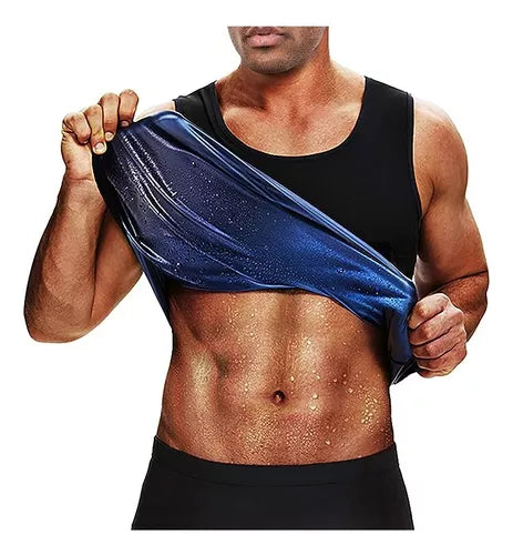Camiseta Faja Sauna Entrenamiento Fitness Running