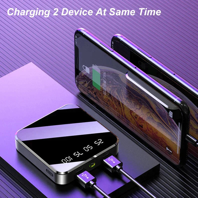 Cargador Portátil Powerbanks Potencia Una Pantalla De 10000