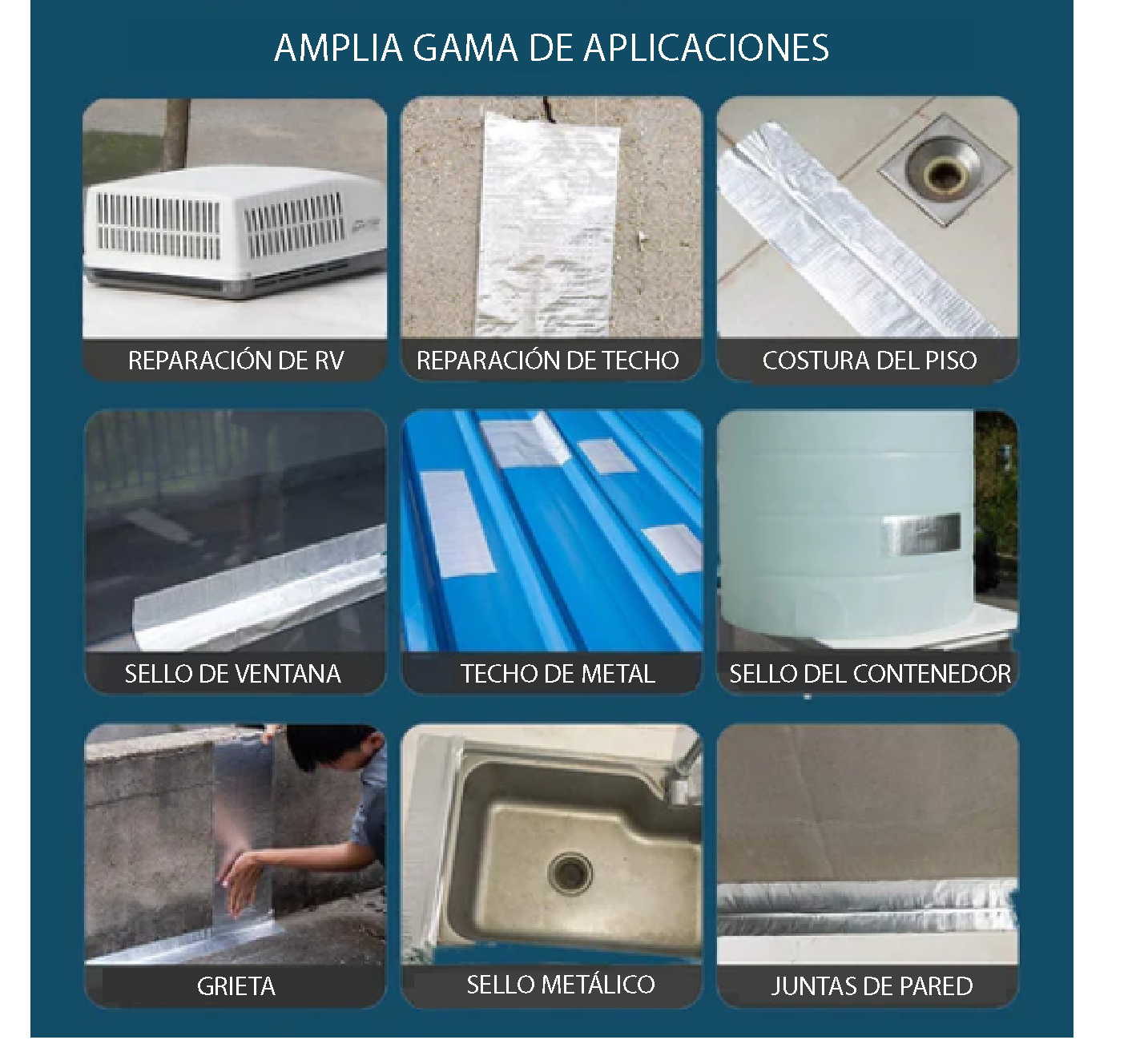 Cinta Súper Impermeable Caucho Butílico (Oferta Exclusiva)