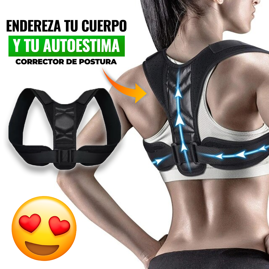 Corrector de Postura Talla única y adaptable - Solo hoy Envío Gratis