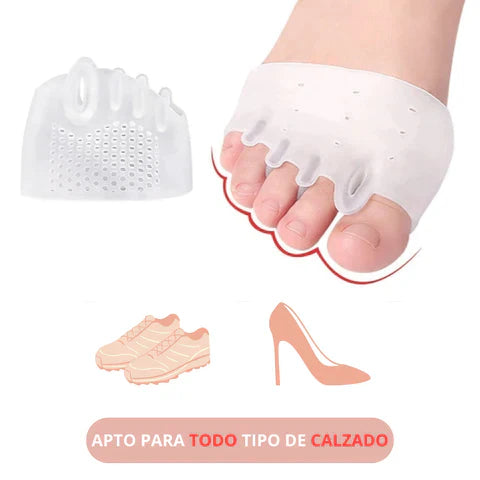 PharmaToe™ Plantillas terapéuticas con Separador de Dedos