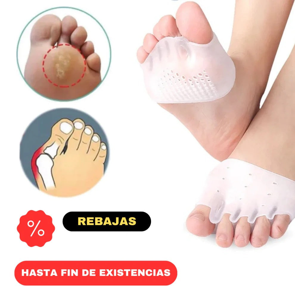PharmaToe™ Plantillas terapéuticas con Separador de Dedos
