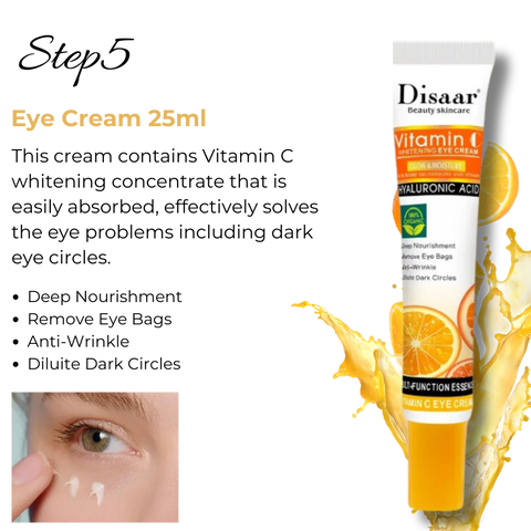 Set Completo Vitamina C Hidratante Blanqueador