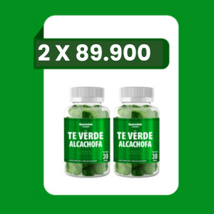 2 x GOMAS DE TÉ VERDE