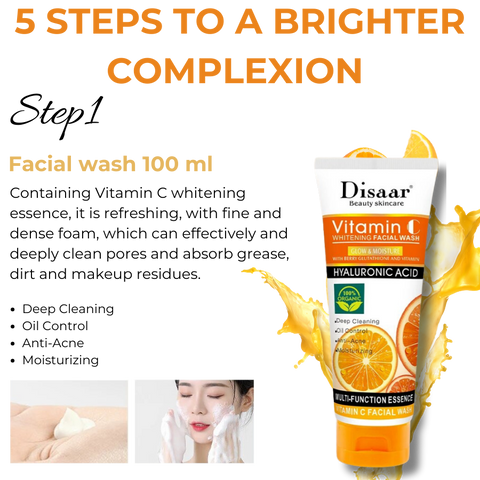 Set Completo Vitamina C Hidratante Blanqueador