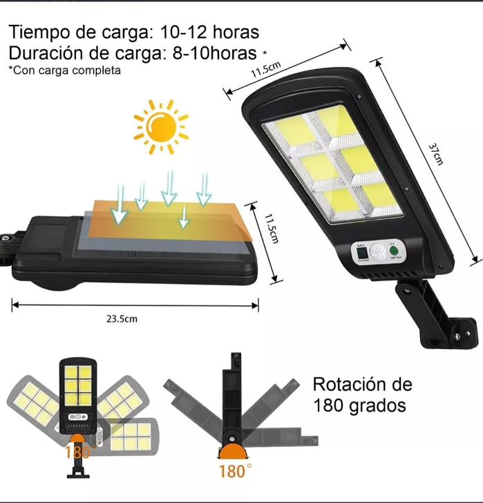 FOCO SOLAR FOCORBANA® SOLO POR HOY 2x1 🎁+ ENVIO GRATIS