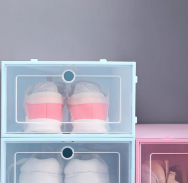 Cajas De Zapatos Apilables - Pack de 4