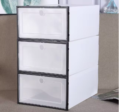 Cajas De Zapatos Apilables - Pack de 4