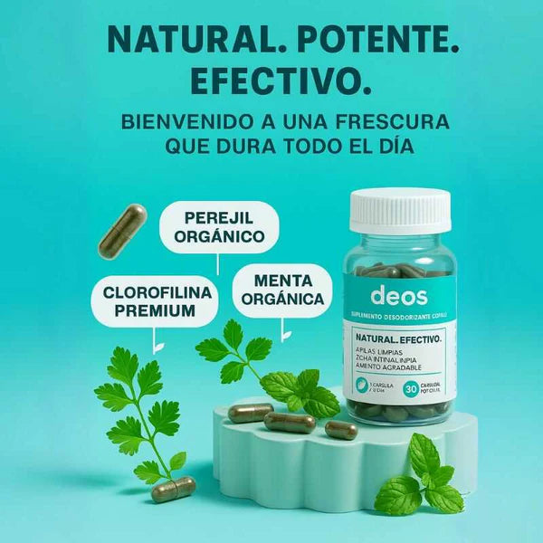 SUPLEMENTO DEOS 💪 Control de Olores Corporales