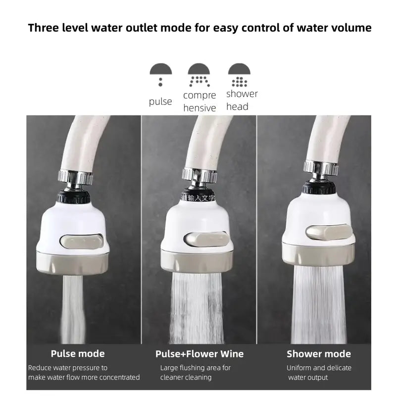 Grifo corto 360 adaptable