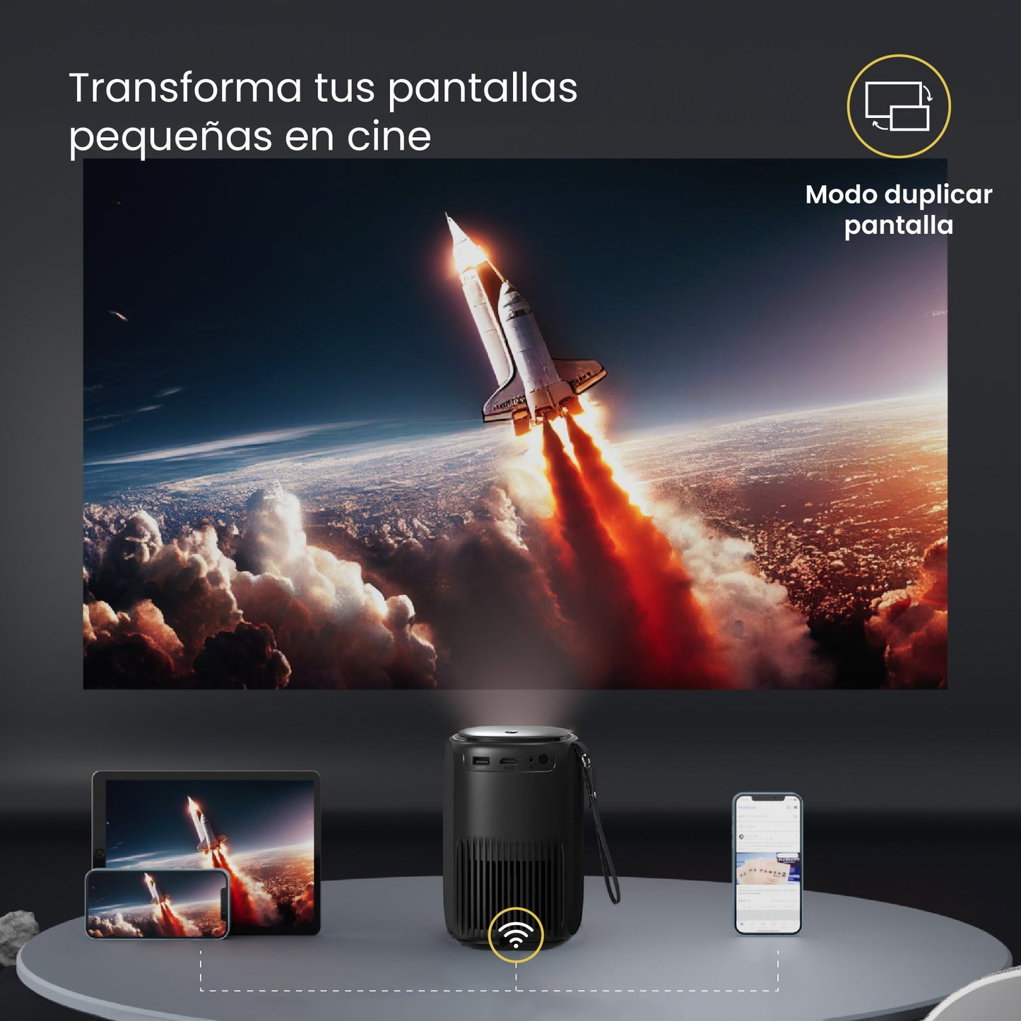 Proyector Portátil Nova HD LEVO