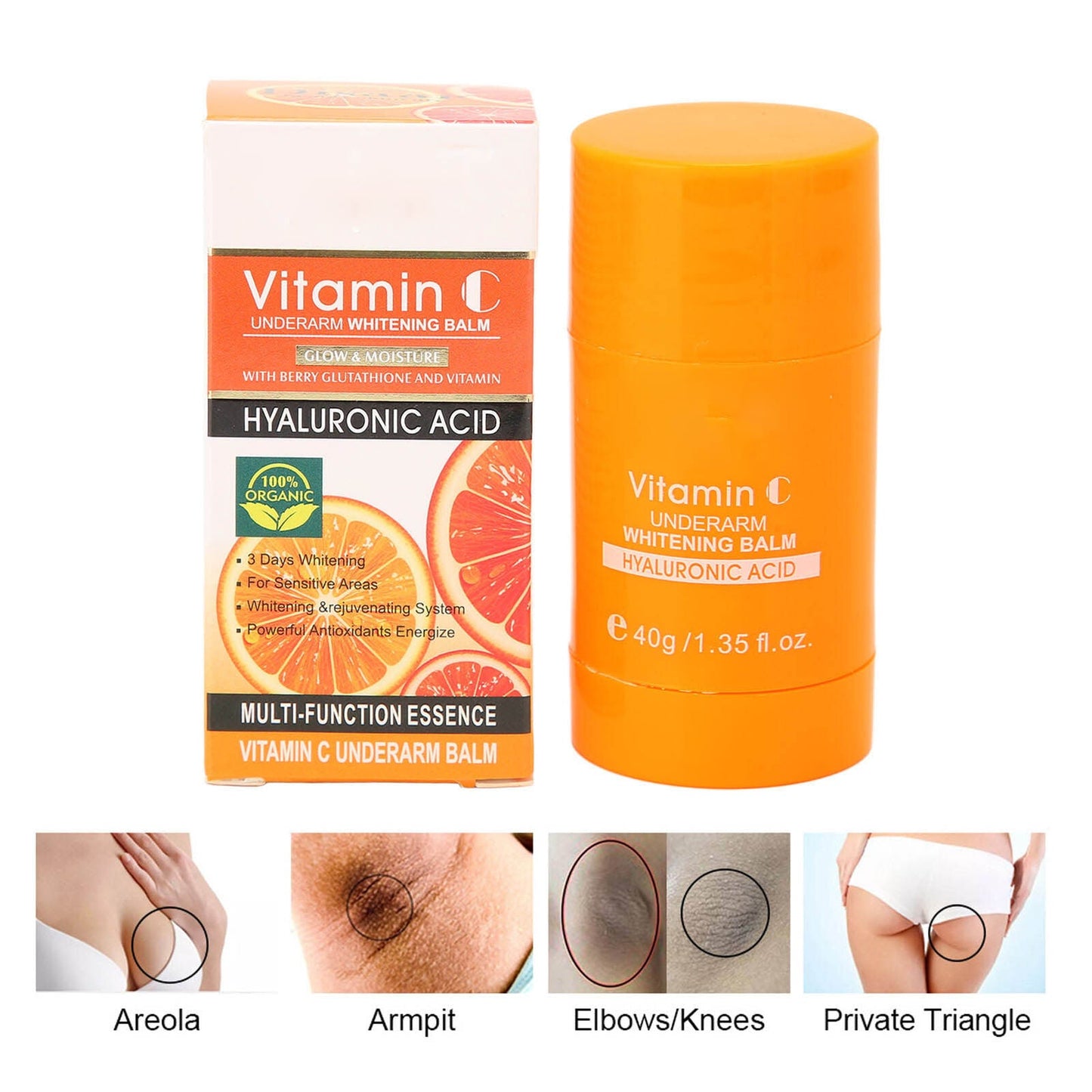 Promoción 2x1 Desodorante aclarante y Crema Vitamina C Disaar