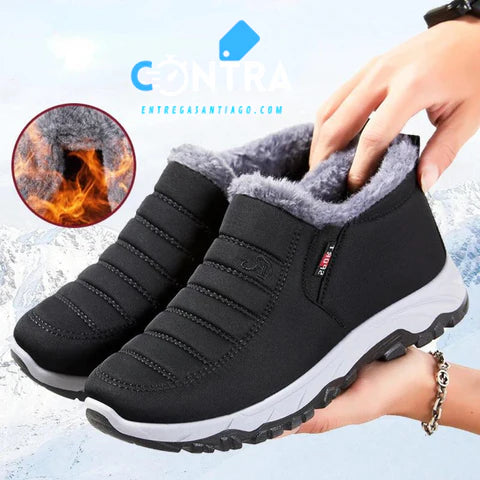 Botines cálidos con chiporro para invierno - PROMOCIÓN