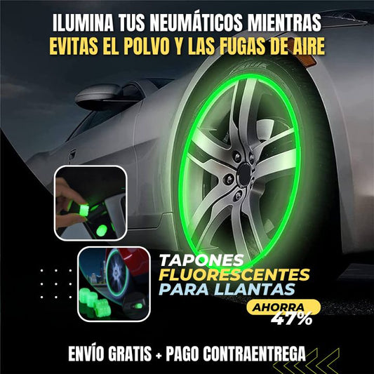 GLOWRIDE: SEGURIDAD Y ESTILO EN CADA RUEDA🏍️ Pack de 8