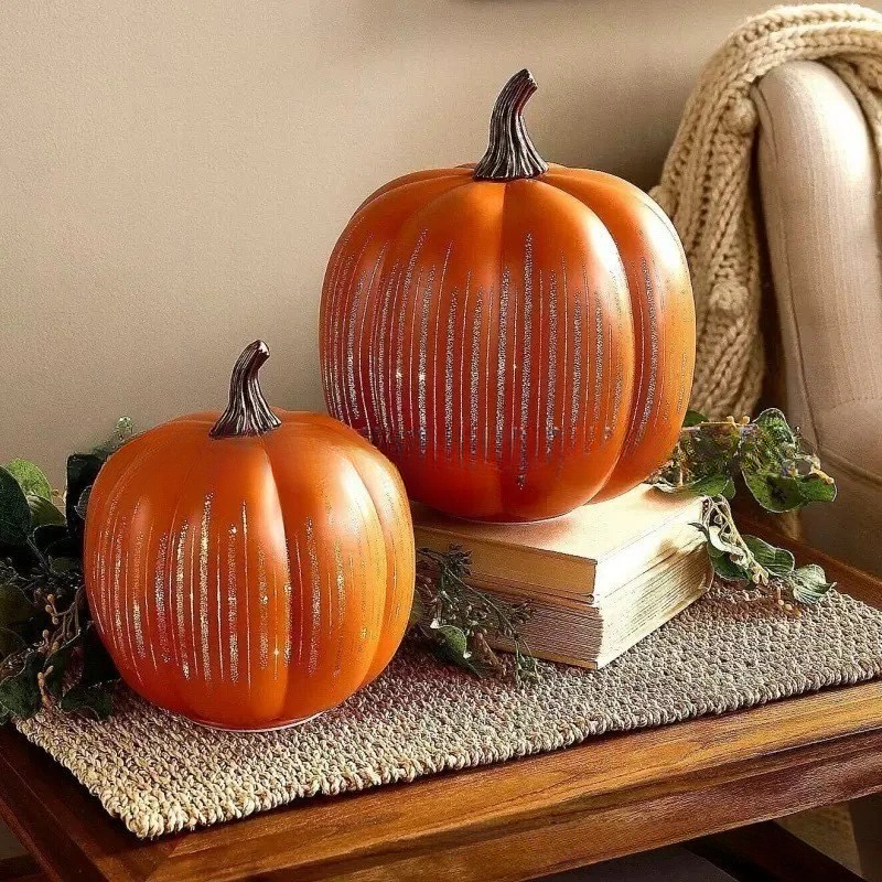 🔥2025 HOT SALE - 🎃✨Glow-in-the-Dark Starry Night Pumpkins Lamp by Valerie (✨As Seen in the Video)
