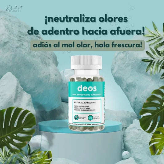 SUPLEMENTO DEOS 💪 Control de Olores Corporales
