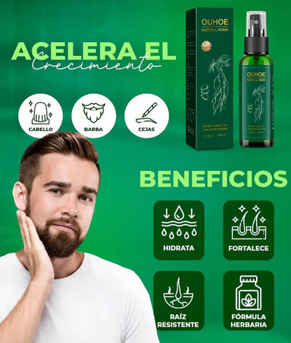 2 x 1 - Tonico profesional para el crecimiento del cabello (Tratamiento completo)🔥