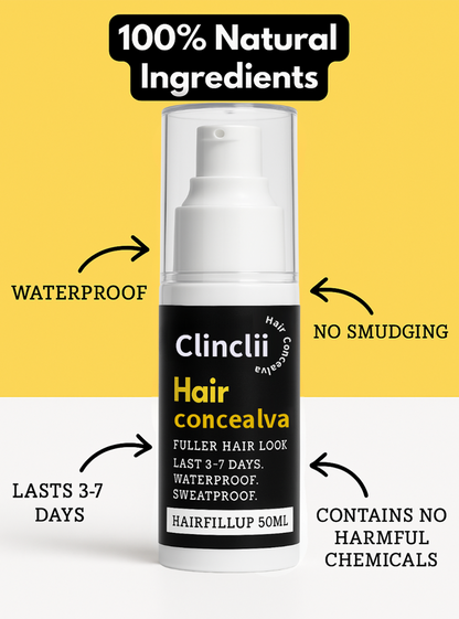 Clinclii  Hair Concealva BLACK 50ML