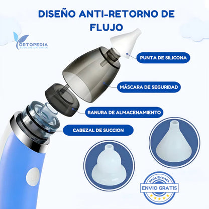ASPIRADOR NASAL ELECTRICO PARA BEBE