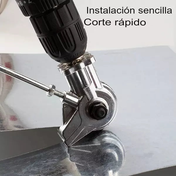 ACCESORIO DE DRILL CORTADOR DE PLACA METALICA 🔥PROMO CYBERDAY🔥