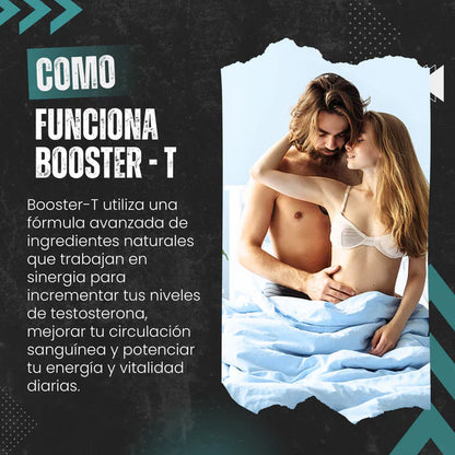 Booster-T + Shilajit pura del Himalaya de 100g