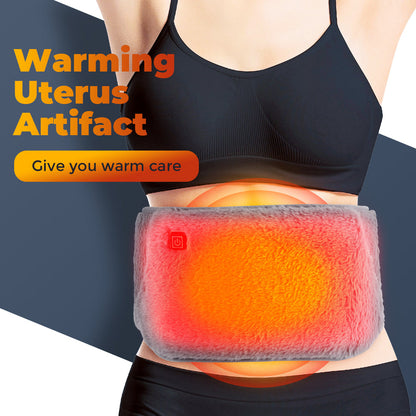 Cinturon calefactor para dolores abdominales y frío