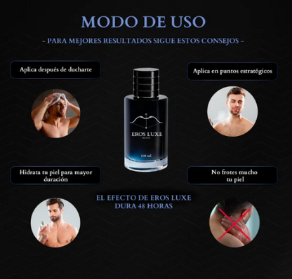 Perfume Eros Luxe - FEROMONAS