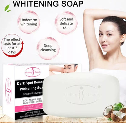 Crema Aclarante + Jabón Blanqueador Zona Intima Axilas