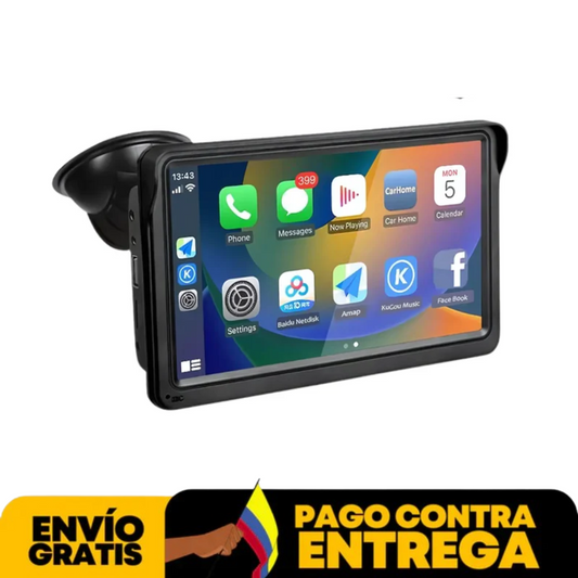 Pantalla Multimedia Apple CarPlay y Android Auto [PAGO CONTRA ENTREGA]