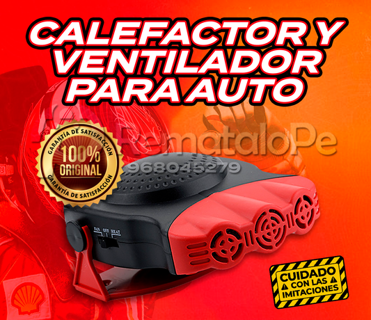 CALEFACTOR PARA CARRO 200W