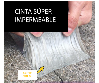 Cinta Súper Impermeable Caucho Butílico (Oferta Exclusiva)