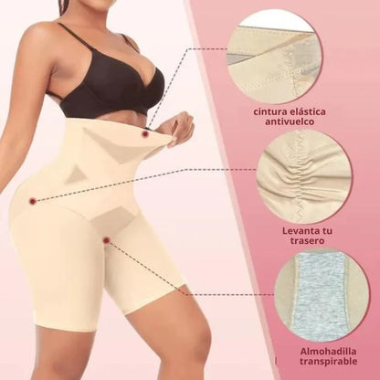 Nueva Faja Modeladora de Cintura Alta con Compresión Cruzada
