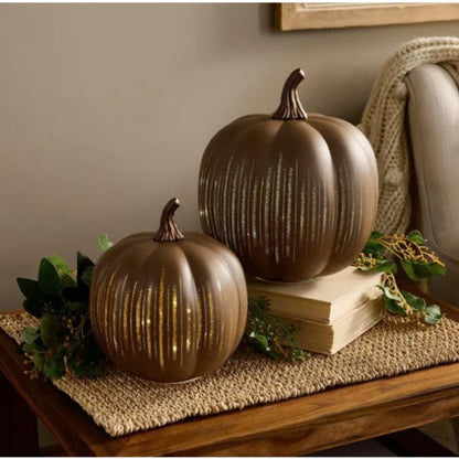 🔥2025 HOT SALE - 🎃✨Glow-in-the-Dark Starry Night Pumpkins Lamp by Valerie (✨As Seen in the Video)