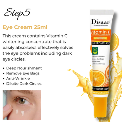 Set Completo Vitamina C Hidratante Blanqueador