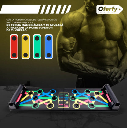 Tabla Profesional de Flexiones Portátil