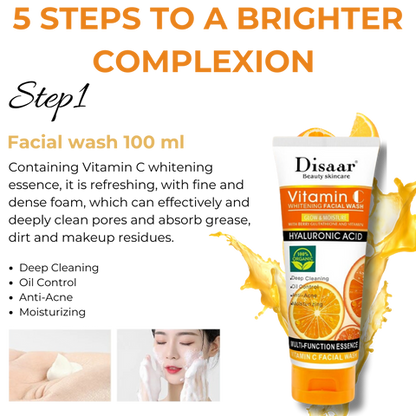 Set Completo Vitamina C Hidratante Blanqueador