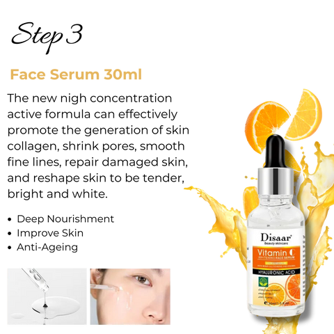 Set Completo Vitamina C Hidratante Blanqueador